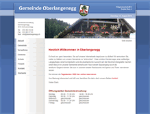 Tablet Screenshot of oberlangenegg.ch